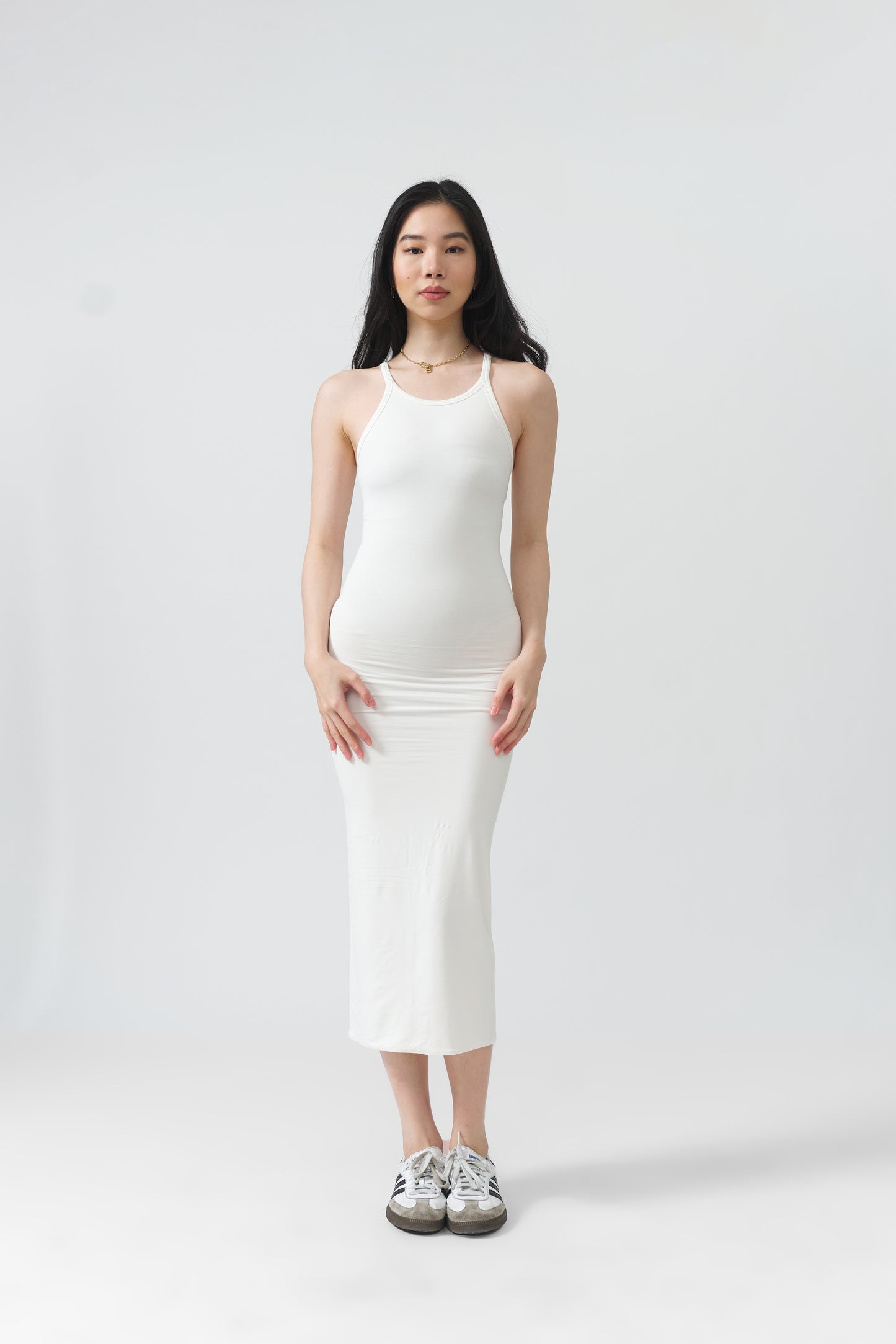 Halter Midi Dress