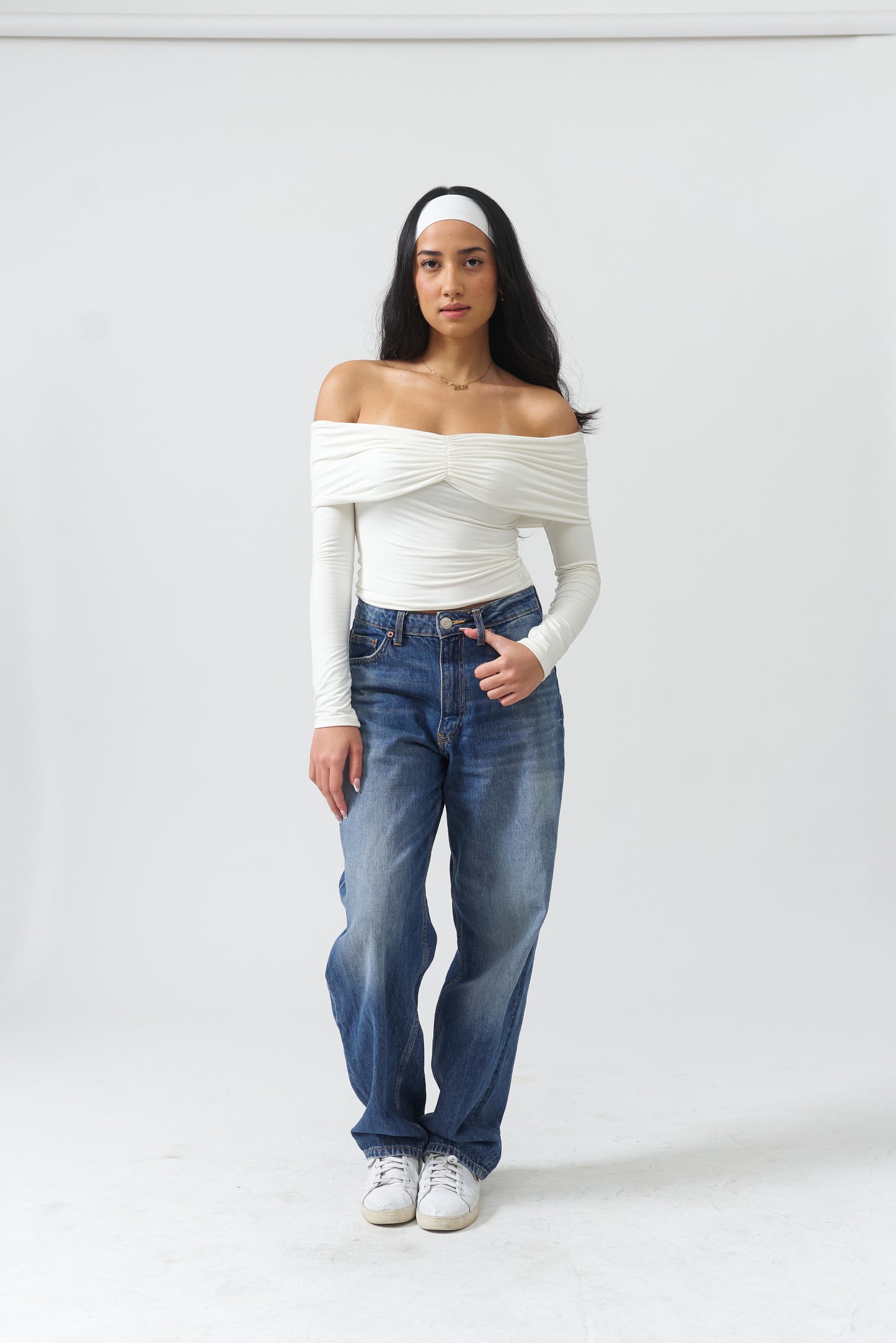 Off Shoulder Long Sleeve