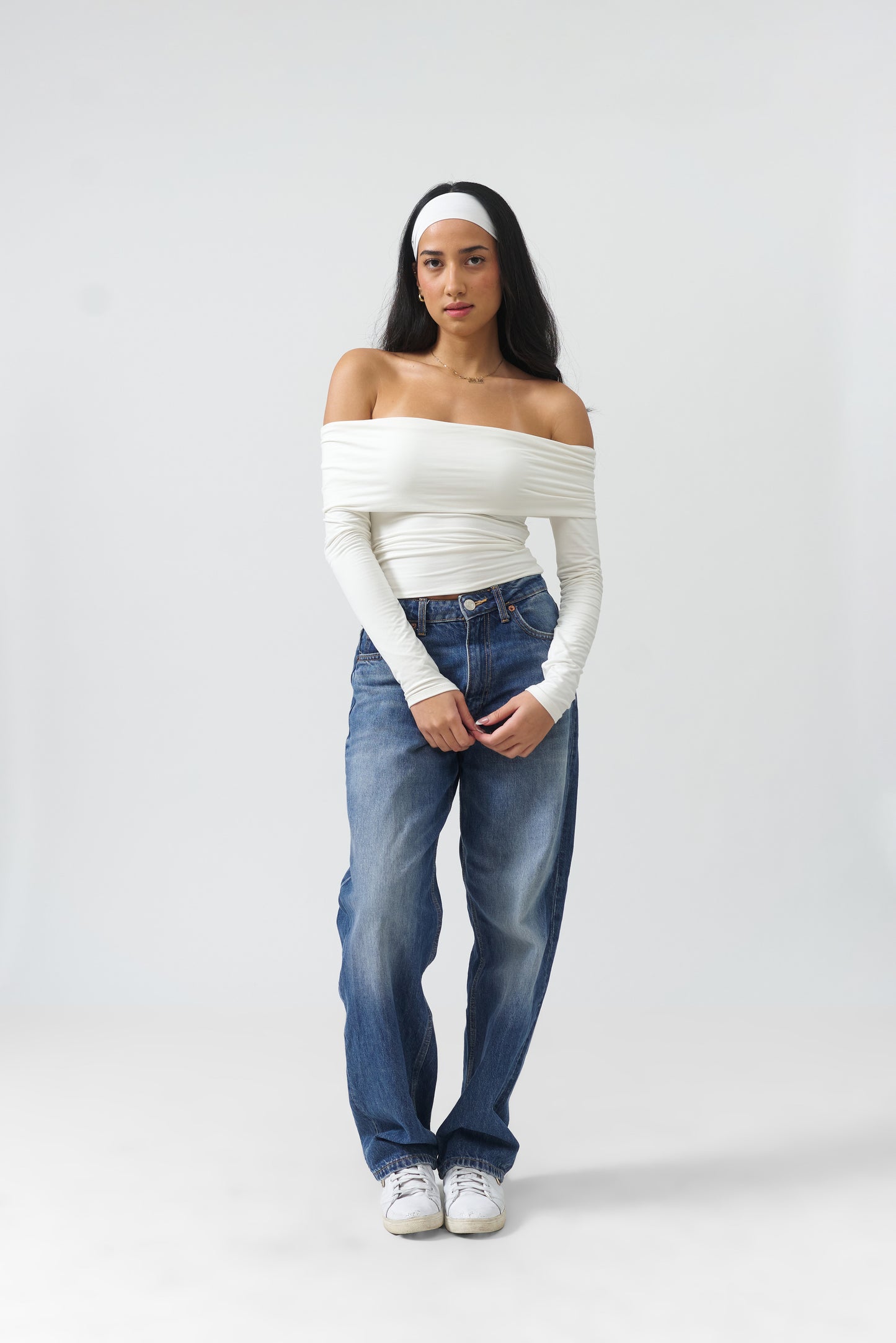 Off Shoulder Long Sleeve