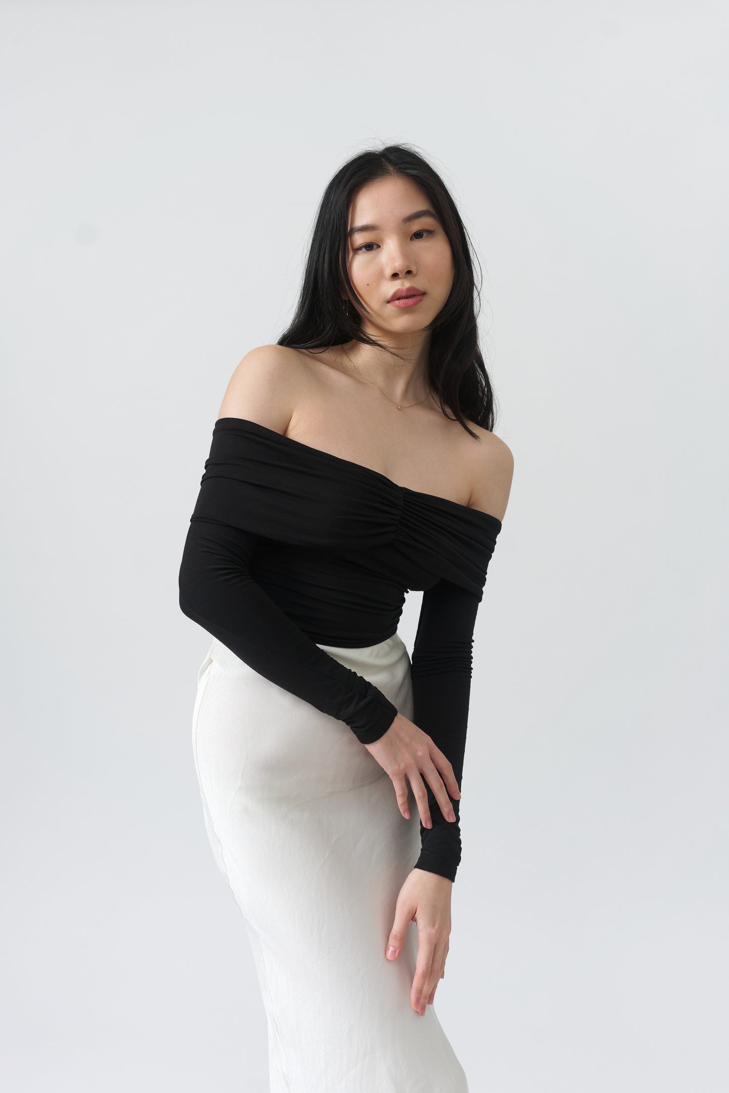Off Shoulder Long Sleeve