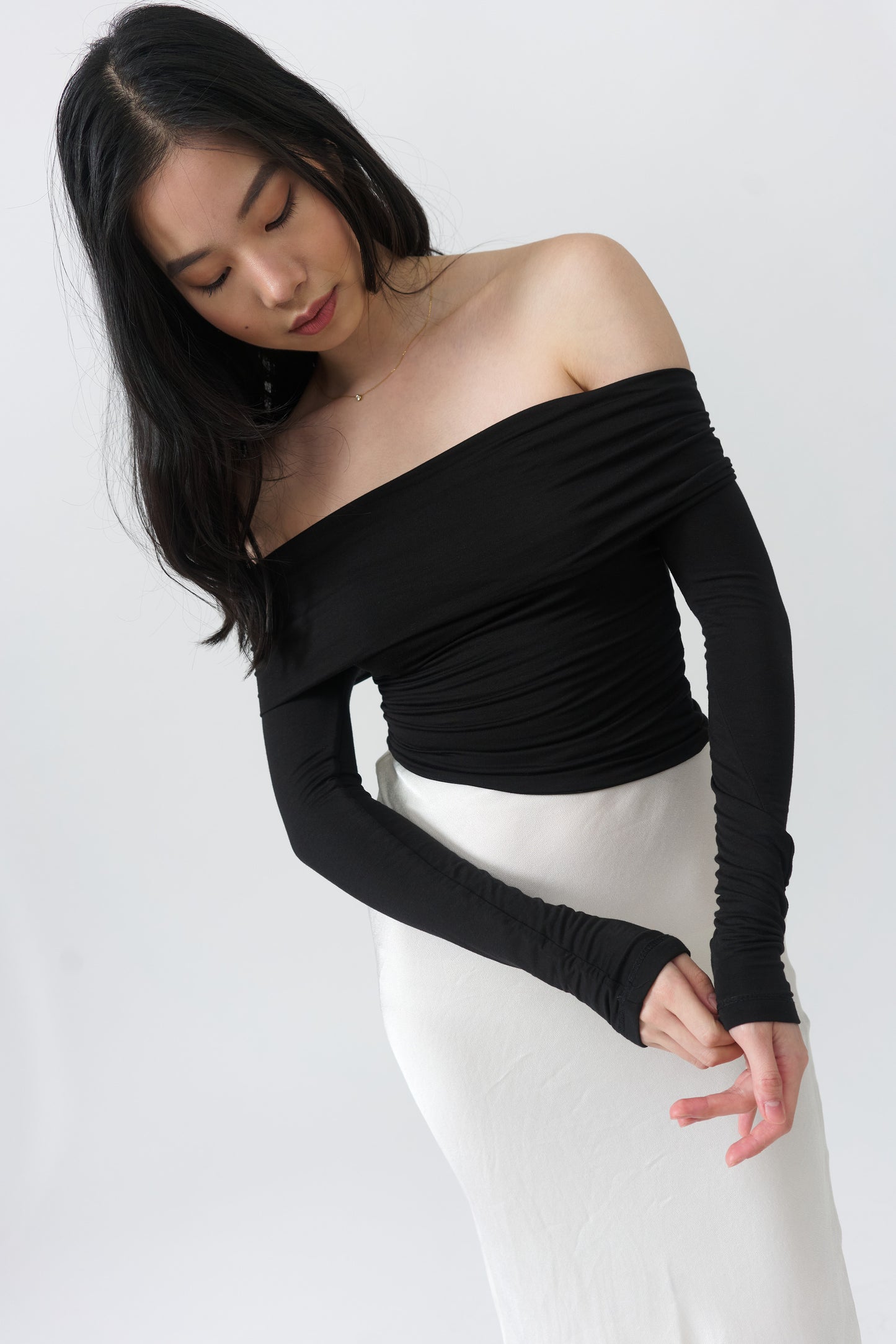 Off Shoulder Long Sleeve